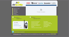 Desktop Screenshot of airqualitysrl.com.ar